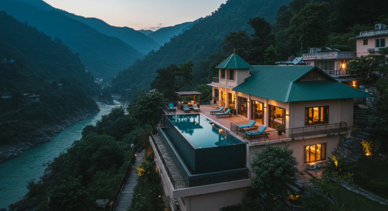 Image for the article 'Innovating Best Hotels in explore all Rishikesh adventures on Bucketlistt: Future Trends' regarding Tourism.