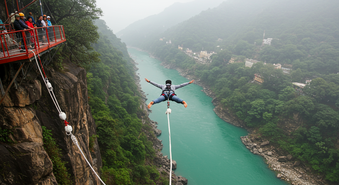Image for the article 'Leap into Adventure: Your Guide to Bungee Jumping in the adventure capital with BUCKETLISTT' regarding Tourism.