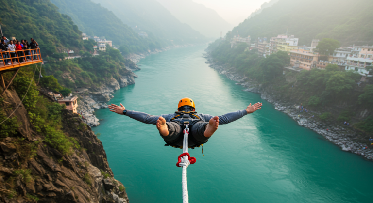 Image for the article 'Mastering Bungee Jumping Operator Comparisons Rishikesh: A Guide to Thrills and Responsible Tourism Growth' regarding Tourism.
