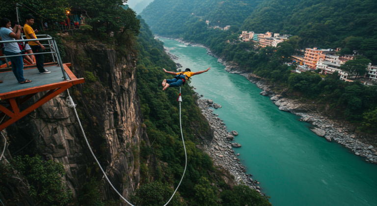 Image for the article 'Maximise Your Adventure: The Ultimate Guide to Bungee Jumping in the adventure capital' regarding Tourism.