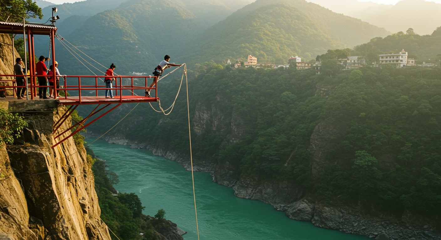 Image for the article 'Maximize Thrills: Your Ultimate Guide to Skywalk & Cliff Jumping explore all the adventure capital adventures on Bucketlistt with BUCKETLISTT' regarding Tourism.