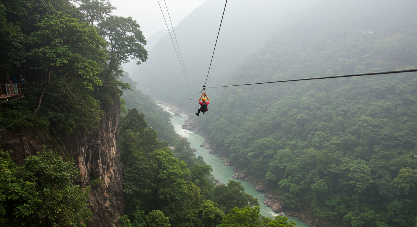 Image for the article 'Maximize Your Adventure: Flying Fox & Zipline explore all the adventure capital adventures on Bucketlistt with BUCKETLISTT' regarding Tourism.