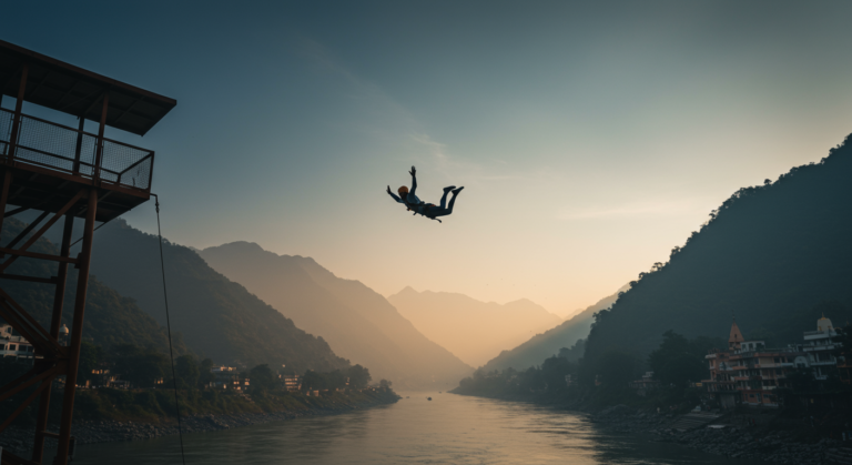 Image for the article 'Maximize Your Adventure: The Ultimate Scad Jump Rishikesh Experience with BUCKETLISTT' regarding Tourism.