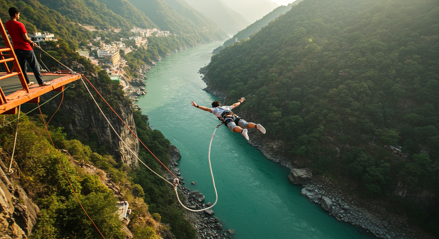 Image for the article 'Maximize Your BUCKETLISTT: Experience the Thrill of Bungee Jumping in the adventure capital' regarding Tourism.