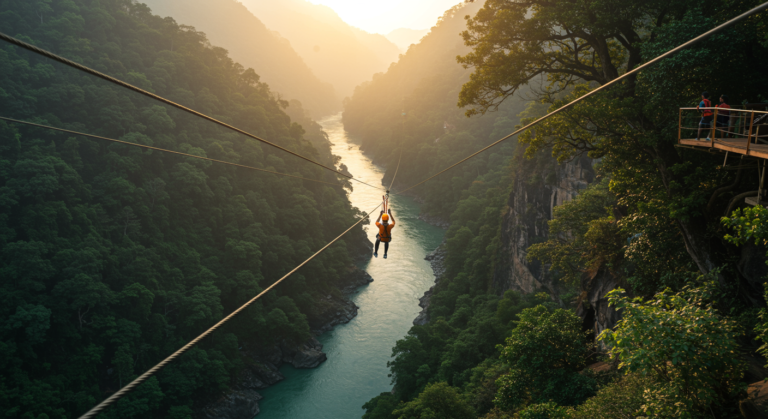 Image for the article 'Maximize Your Jump: The Ultimate Flying Fox & Zipline explore all the adventure capital adventures on Bucketlistt Adventure Guide' regarding Tourism.