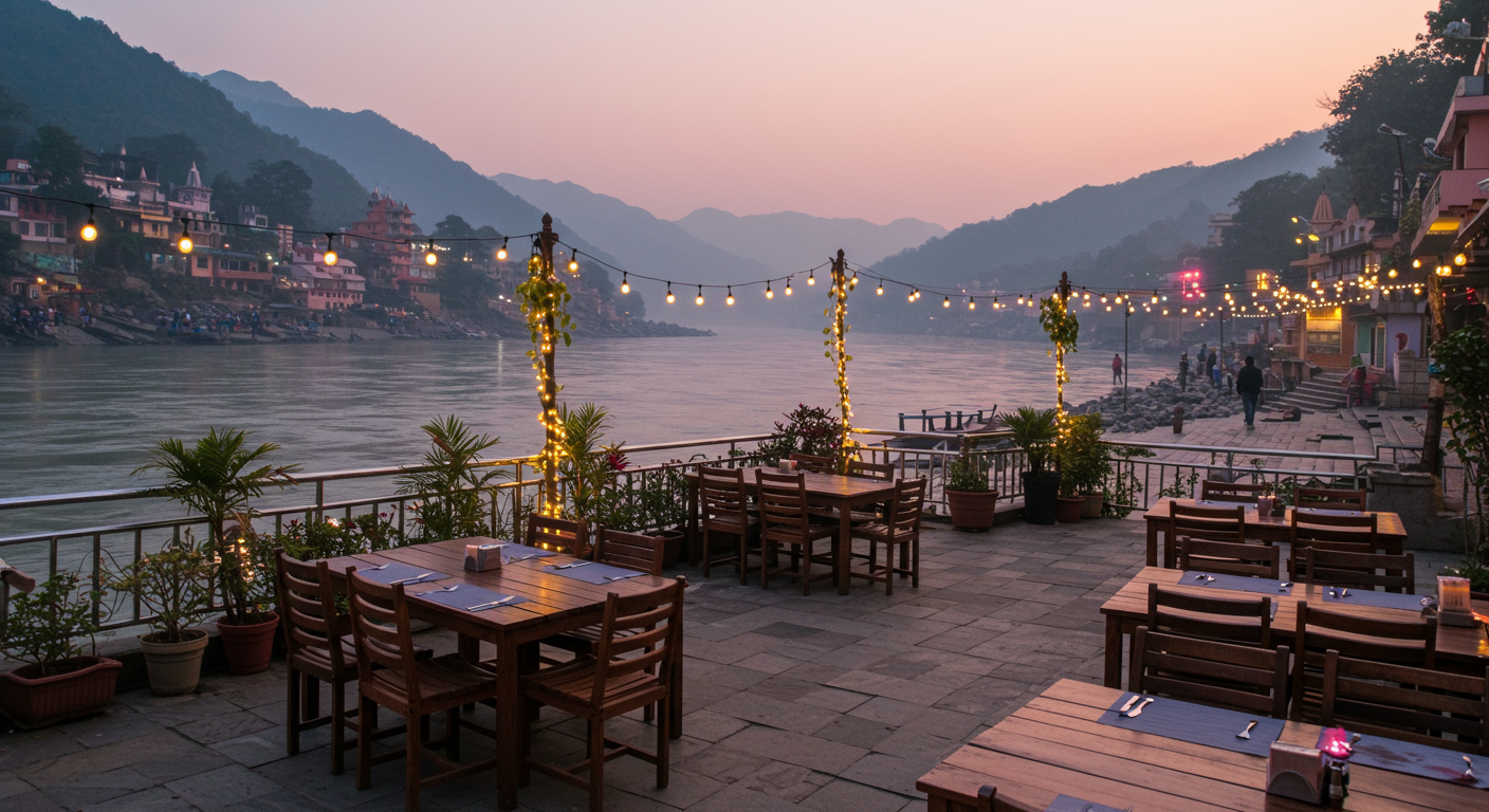 Image for the article 'Maximizing Your Rishikesh Experience: A Culinary Journey Through the Best Restaurants & Cafes' regarding Tourism.