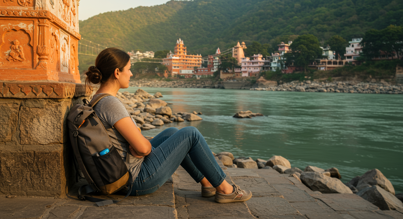 Image for the article 'Maximizing Your Solo Travel Rishikesh Adventure: An Expert Guide' regarding Tourism.