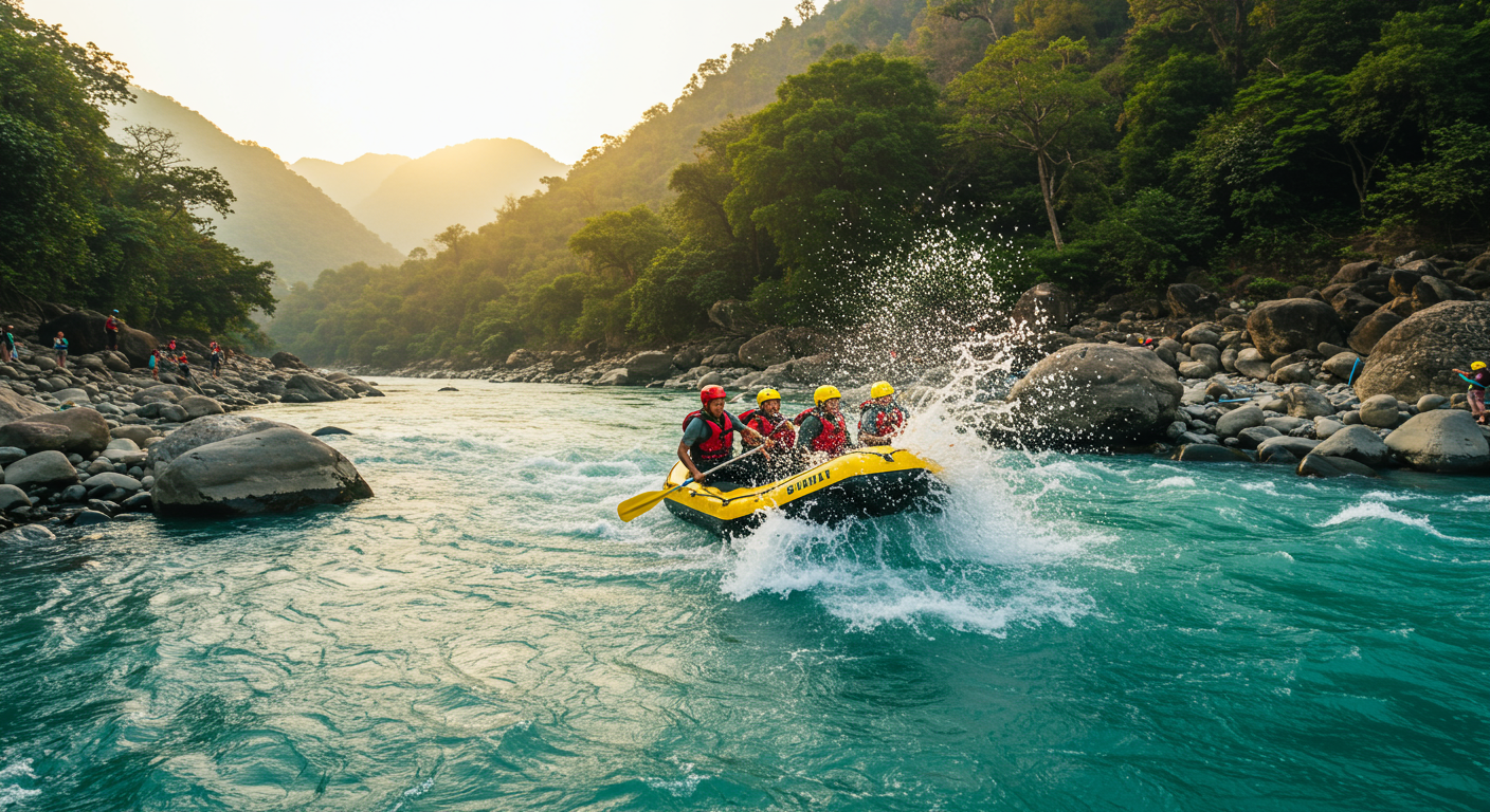 Image for the article 'Navigating BUCKETLISTT river Rafting in the adventure capital: Essential Safety Tips for an Unforgettable Adventure' regarding Tourism.