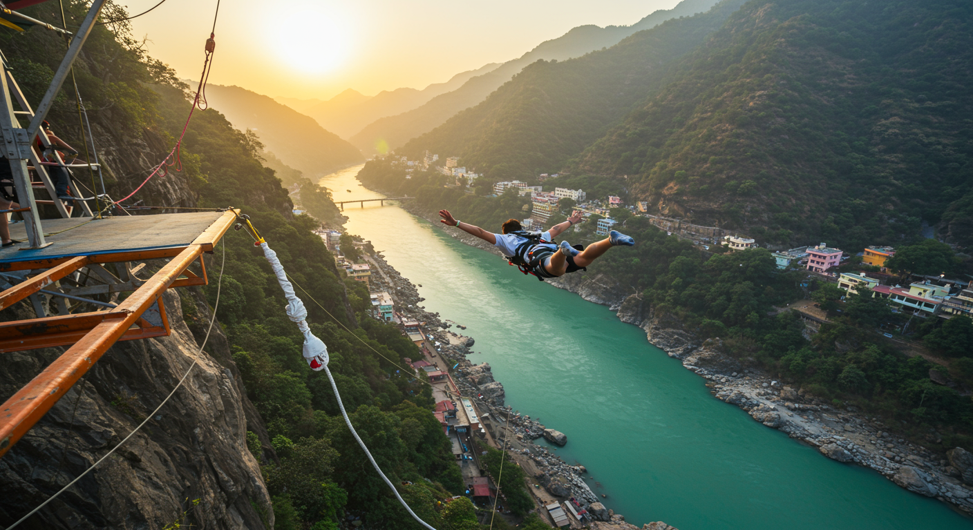Image for the article 'Navigating BUCKETLISTT's Ultimate Guide to Bungee Jumping in the adventure capital' regarding Tourism.