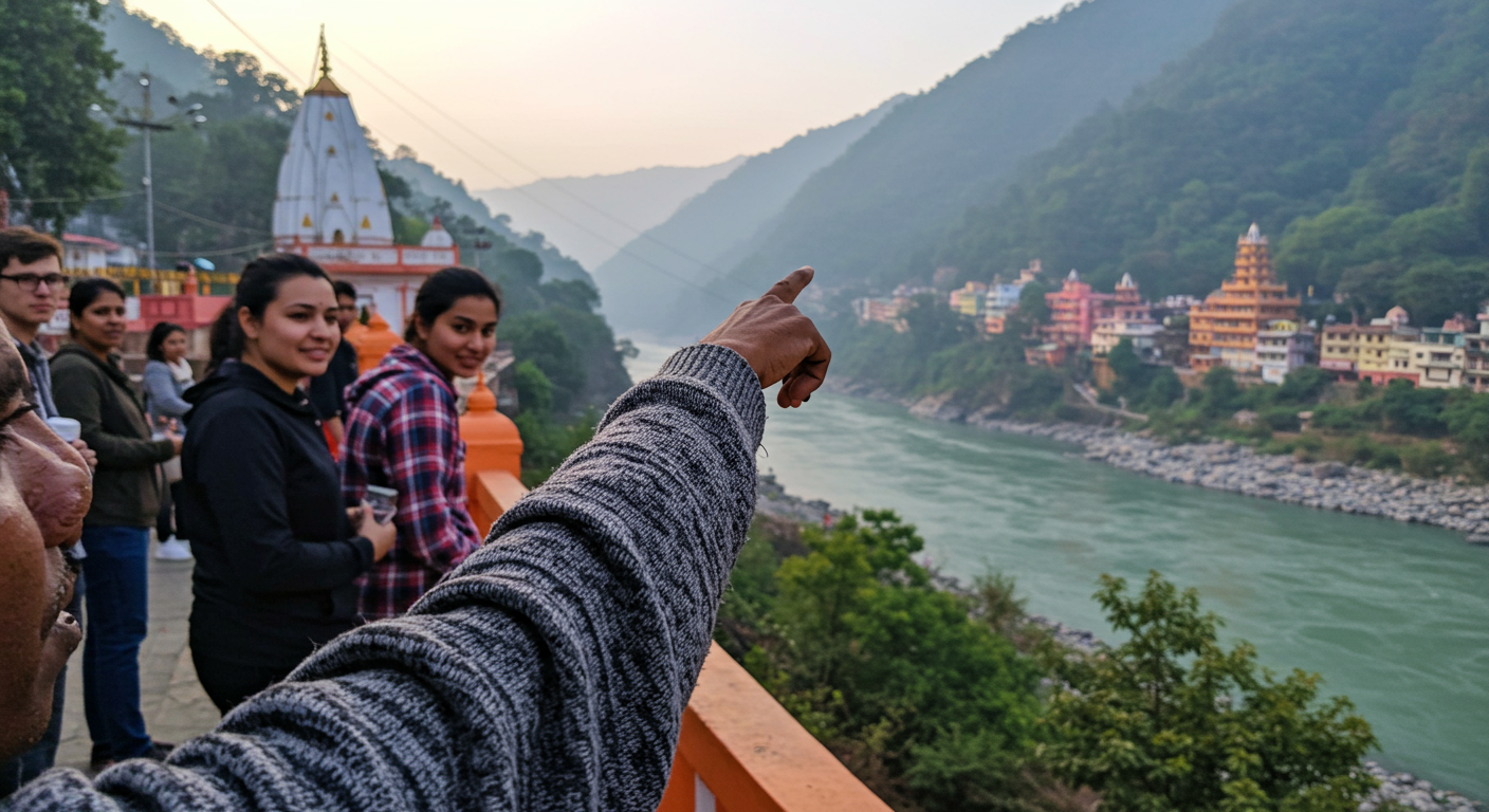 Image for the article 'Navigating Rishikesh: Your Essential Guide to Rishikesh Transport & Getting Around' regarding Tourism.