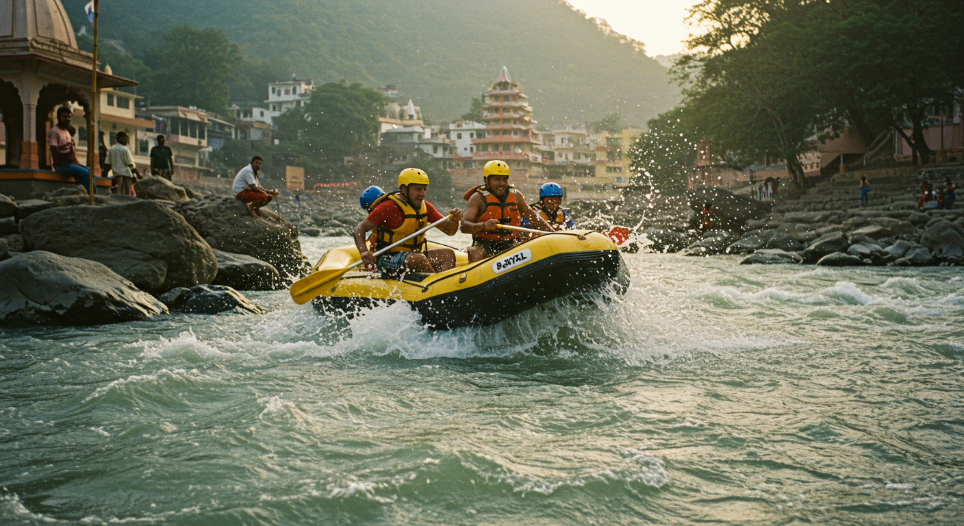Image for the article 'Optimal Adventure Scenarios for river Rafting in the adventure capital with BUCKETLISTT' regarding Tourism.