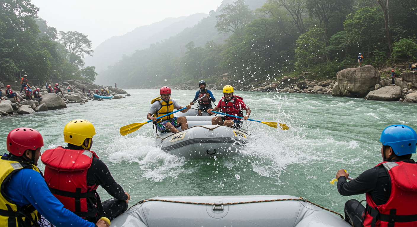 Image for the article 'Planning BUCKETLISTT 24KM river Rafting in the adventure capital with Drone Coverage' regarding Tourism.