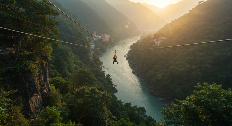 Image for the article 'Redefine Adventure with BUCKETLISTT's Zipline Innovation.' regarding Tourism.