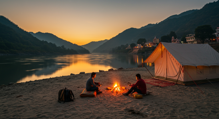 Image for the article 'Rishikesh Camping & Stays: Your Ultimate Guide to Himalayan Escapes' regarding Tourism.