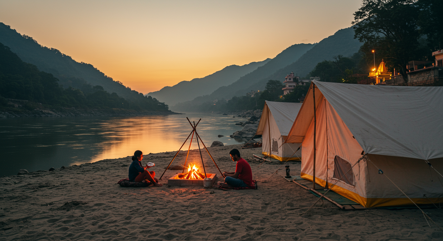 Image for the article 'Rishikesh Camping & Stays: Your Ultimate Guide to Unforgettable Experiences in 2026' regarding Tourism.