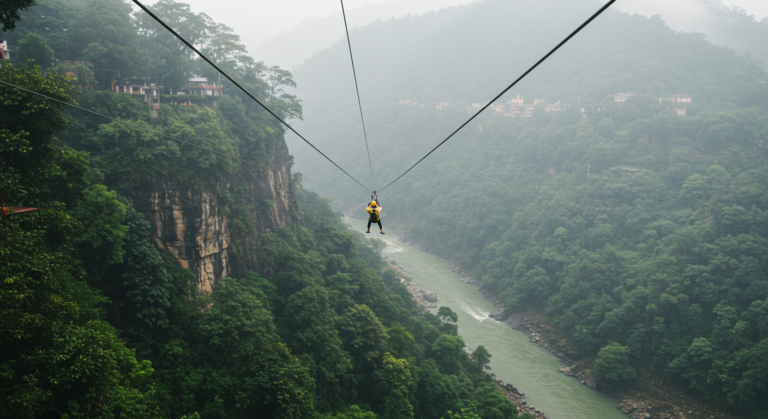 Image for the article 'Safety First: Mastering Flying Fox & Zipline explore all the adventure capital adventures on Bucketlistt with BUCKETLISTT' regarding Tourism.
