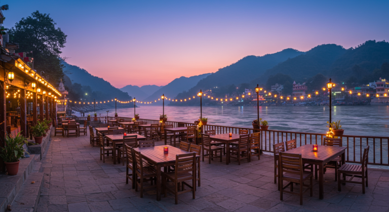 Image for the article 'Savoring the Divine: Discovering the Best Restaurants & Cafes in Rishikesh' regarding Tourism.