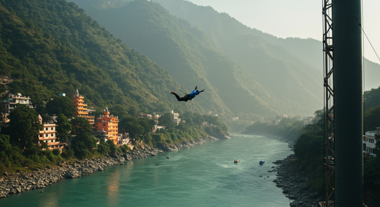 Image for the article 'Seeking Epic Adventure? The Ultimate Scad Jump Rishikesh Experience Awaits' regarding Tourism.