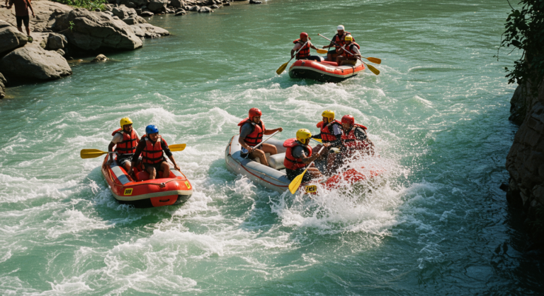 Image for the article 'Seeking Epic River Rafting in Rishikesh? BUCKETLISTT's 16KM Adventure Awaits!' regarding Tourism.