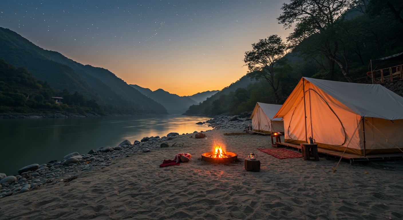 Image for the article 'Setting Up BUCKETLISTT's Adventure Camping explore all the adventure capital adventures on Bucketlistt Easily' regarding Tourism.