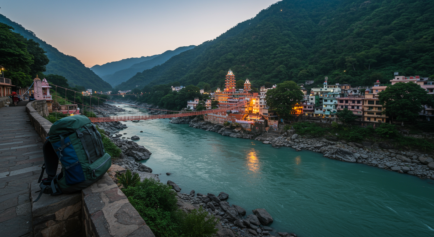 Image for the article 'Smart Travel in Rishikesh: Analyzing Tourist Choices for Rishikesh Transport & Getting Around' regarding Tourism.