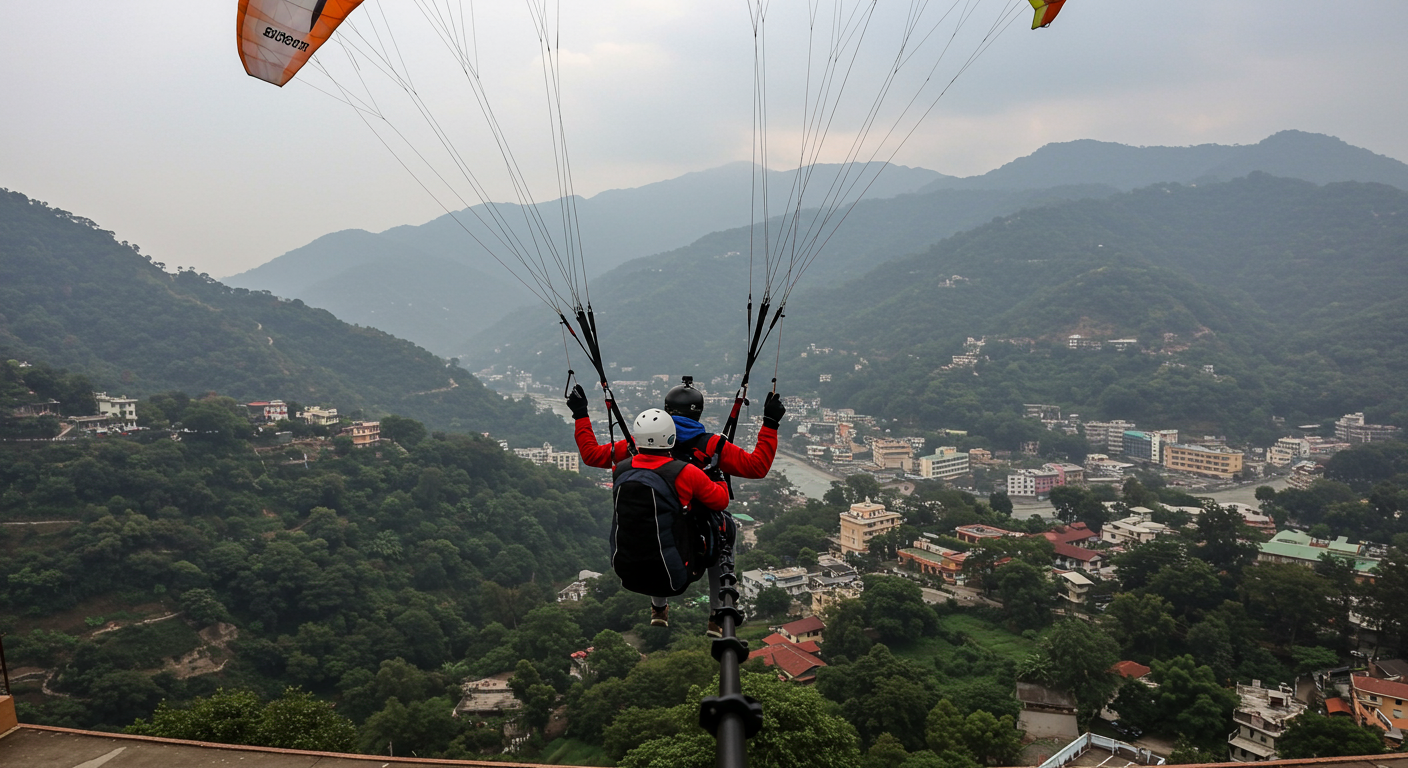 Image for the article 'Soar Above the Clouds: BUCKETLISTT's 20-Minute Paragliding Adventure' regarding Tourism.