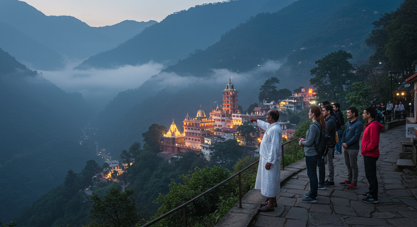 Image for the article 'Soar Above the Ganges: Your Ultimate Guide to Hot Air Balloon Rishikesh with BUCKETLISTT' regarding Tourism.