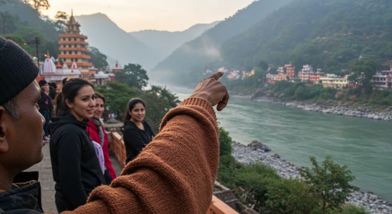 Image for the article 'The Ultimate Guide to Unforgettable Couple Trips Rishikesh' regarding Tourism.
