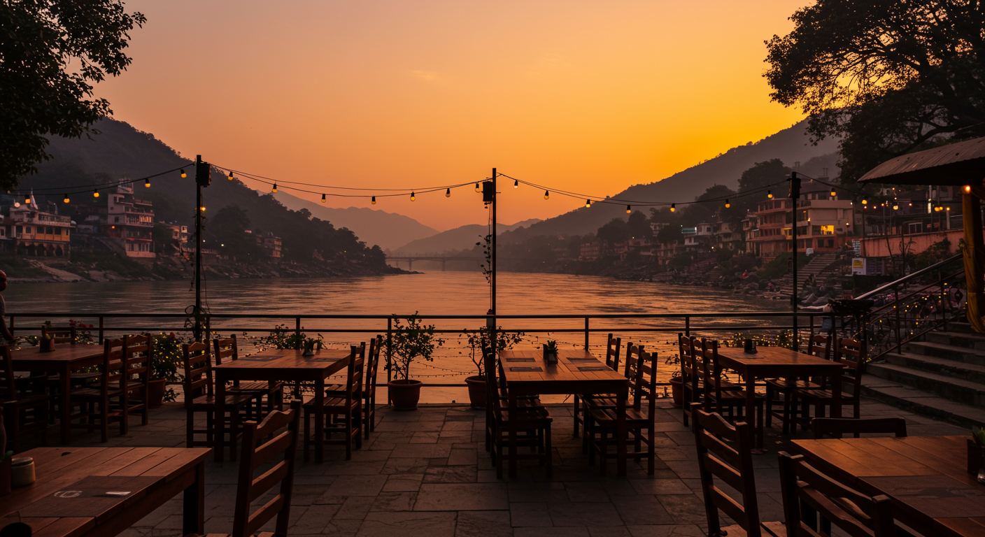 Image for the article 'The Ultimate Guide to the Best Restaurants & Cafes in Rishikesh' regarding Tourism.