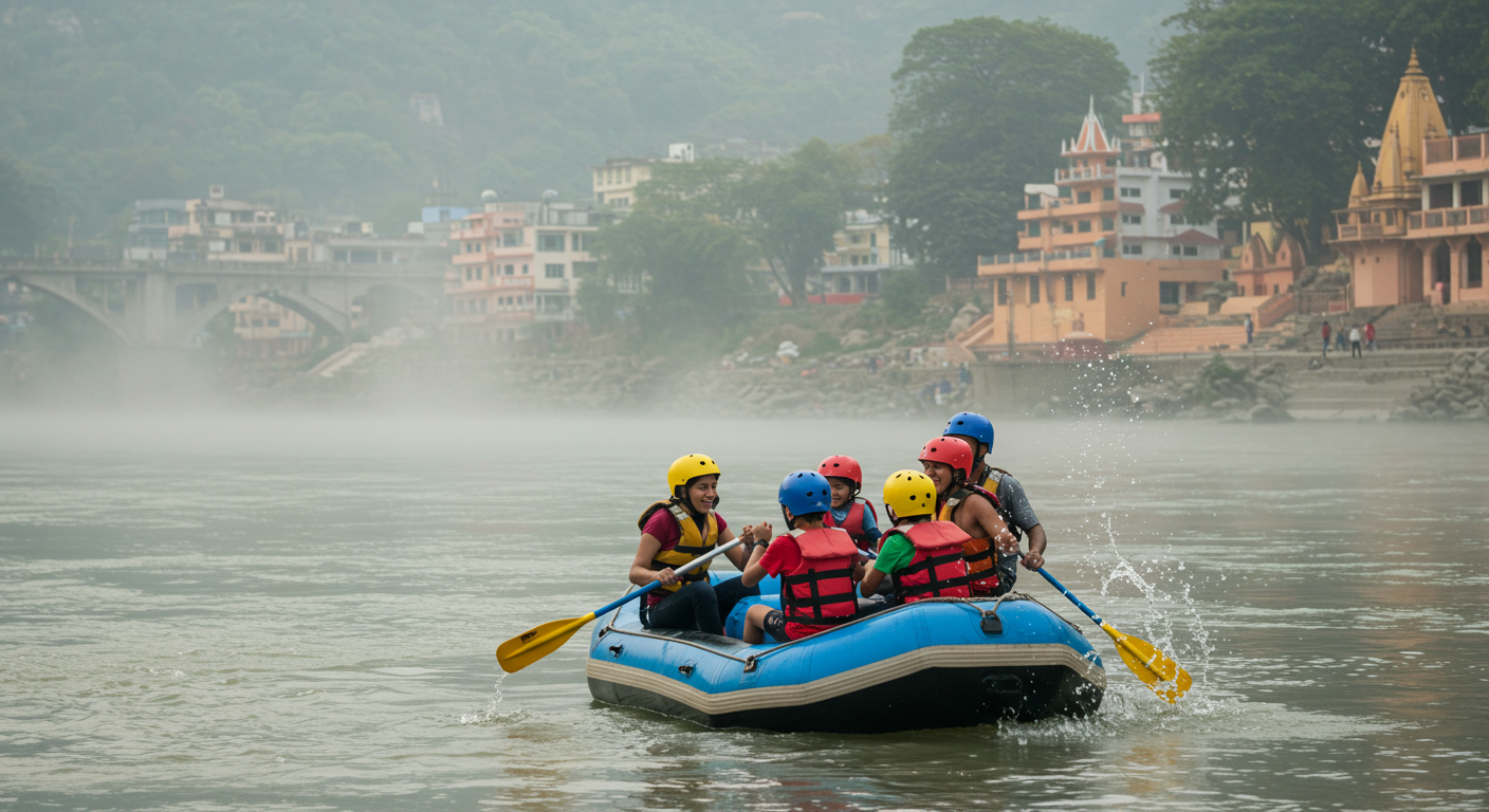 Image for the article 'Ultimate Guide to Family Adventures in Rishikesh: Create Unforgettable Memories' regarding Tourism.