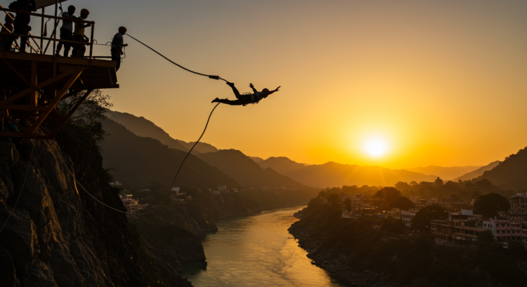 Image for the article 'Understanding Bungee Jumping Operator Comparisons explore all Rishikesh adventures on Bucketlistt: Your Guide to Thrills' regarding Tourism.