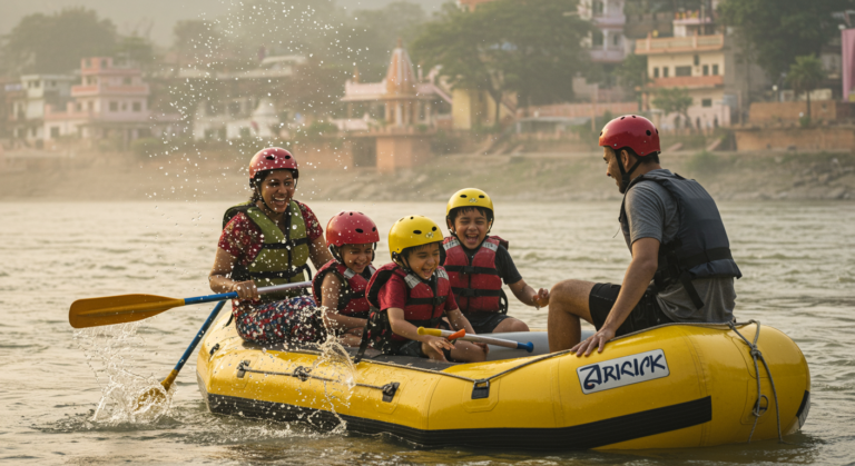 Image for the article 'Unforgettable Family Adventures in Rishikesh: A Guide to Responsible Travel' regarding Tourism.