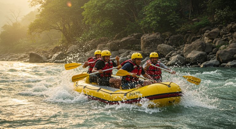 Image for the article 'Unforgettable River Rafting in Rishikesh: Your 2026 Adventure Guide' regarding Tourism.