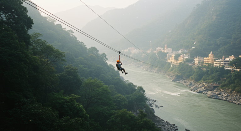 Image for the article 'Unleash Adventure: BUCKETLISTT's Guide to flying fox & zipline rishikesh' regarding Tourism.