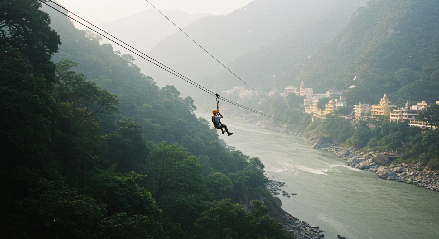 Image for the article 'Unleash Adventure: BUCKETLISTT's Guide to flying fox & zipline rishikesh' regarding Tourism.