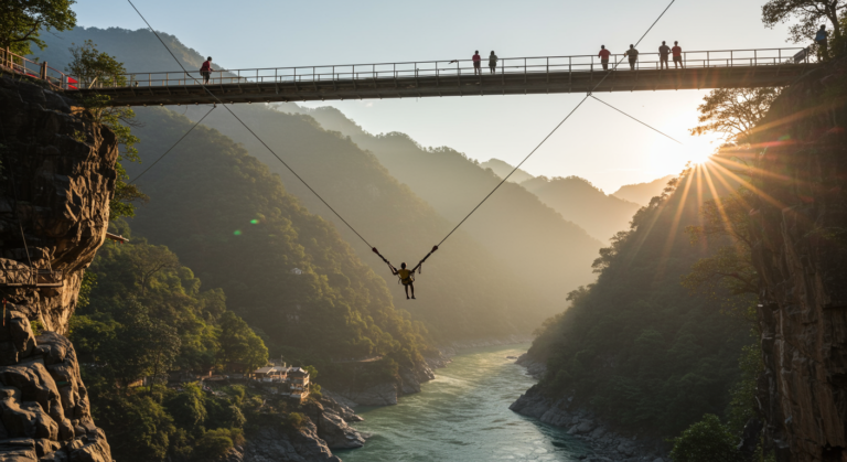 Image for the article 'Unleash BUCKETLISTT Giant Swing & Tower Swing explore all the adventure capital adventures on Bucketlistt' regarding Tourism.