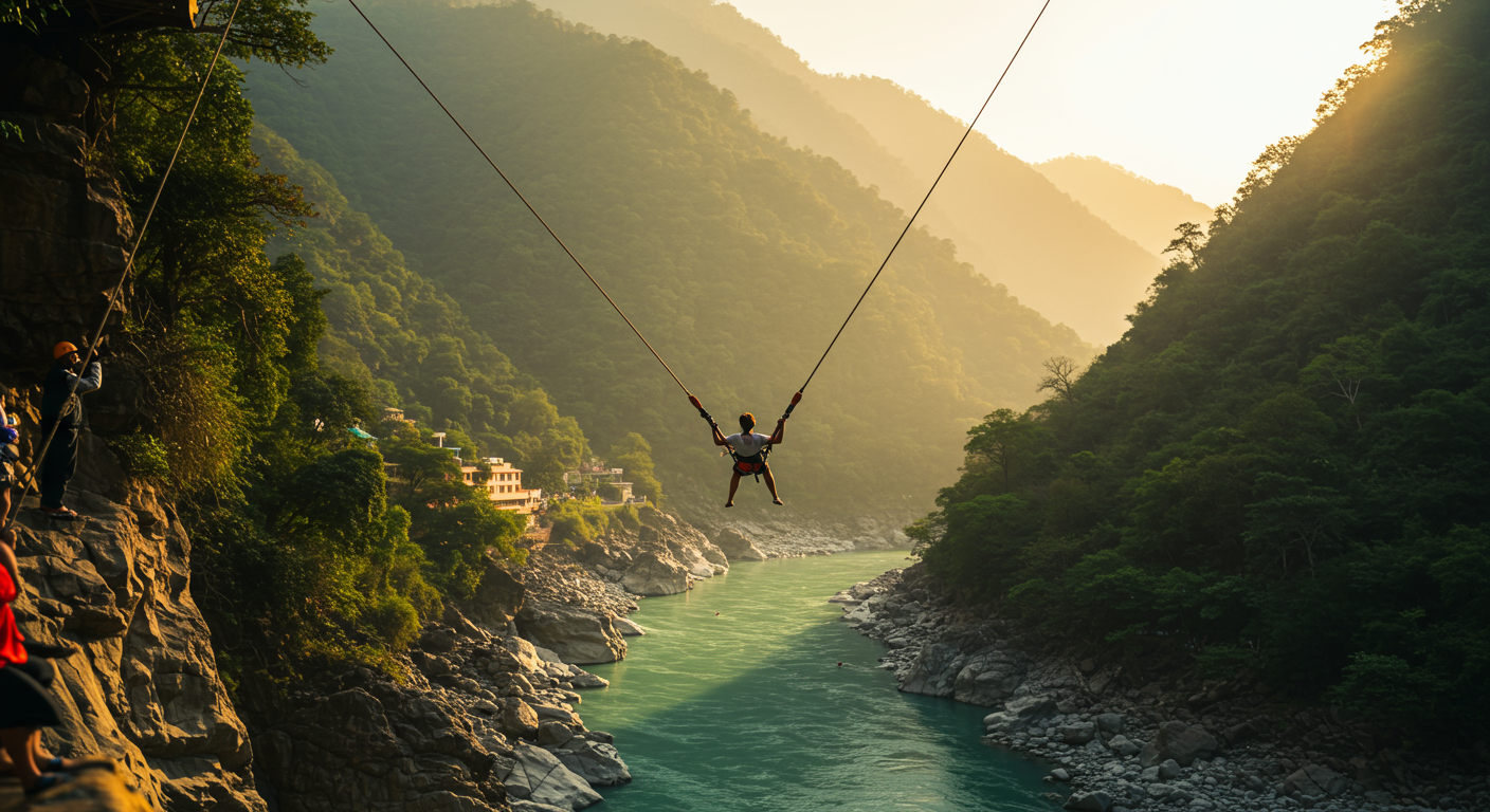 Image for the article 'Unleashing Adventure: Giant Swing & Tower Swing Rishikesh with BUCKETLISTT' regarding Tourism.