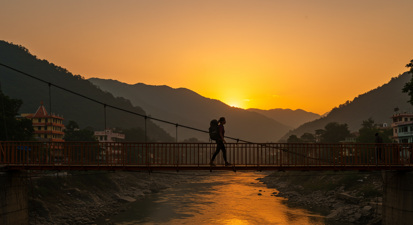 Image for the article 'Unlocking Peak Performance: The Transformative Impact of Group & Corporate Adventures in Rishikesh' regarding Tourism.