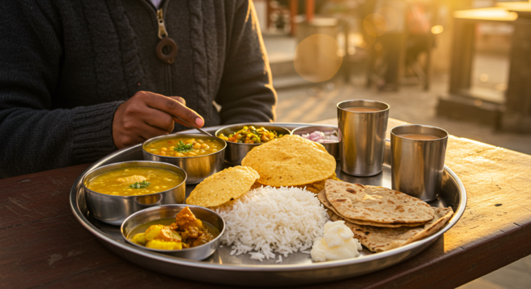 Image for the article 'Unlocking Rishikesh's Culinary Heart: 5 Essential Experiences in Food & Local Culture' regarding Tourism.