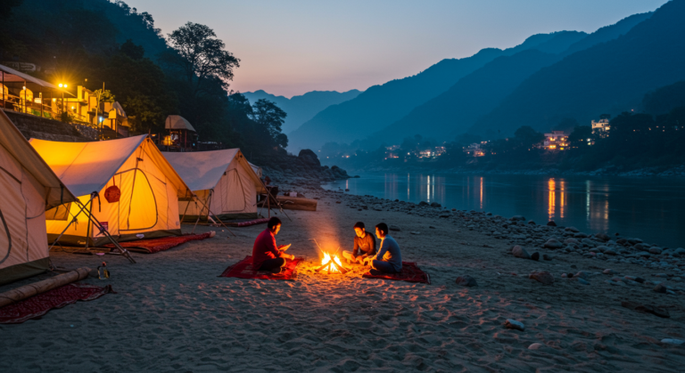 Image for the article 'Unlocking the Best Rishikesh Camping & Stays: Your Ultimate 2026 Guide' regarding Tourism.