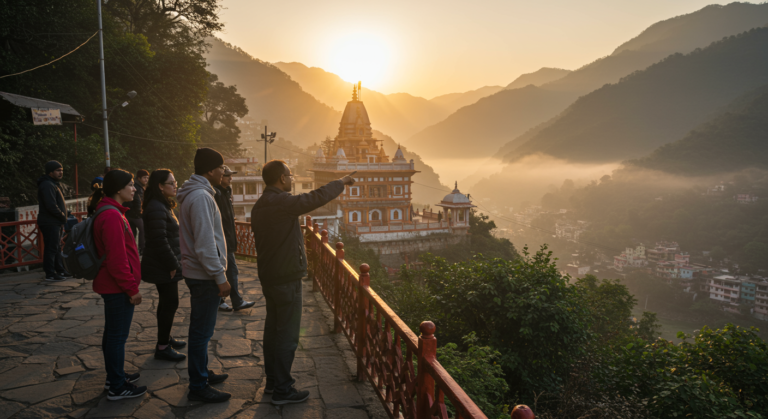 Image for the article 'Unlocking the Magic: Your Guide to the Best Time to Visit Rishikesh' regarding Tourism.