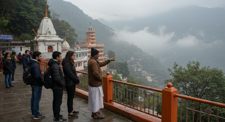Image for the article 'Unveiling Rishikesh's Soul: A Guide to Authentic Rishikesh Food & Local Culture' regarding Tourism.