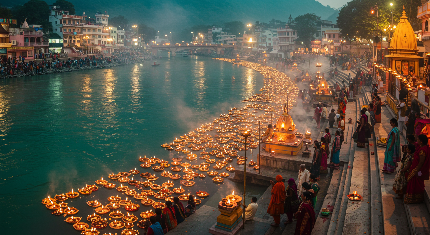 Image for the article 'Unveiling Rishikesh's Spiritual Trails: The Ultimate Guide to Trek & Temple Tours Rishikesh with BUCKETLISTT' regarding Tourism.
