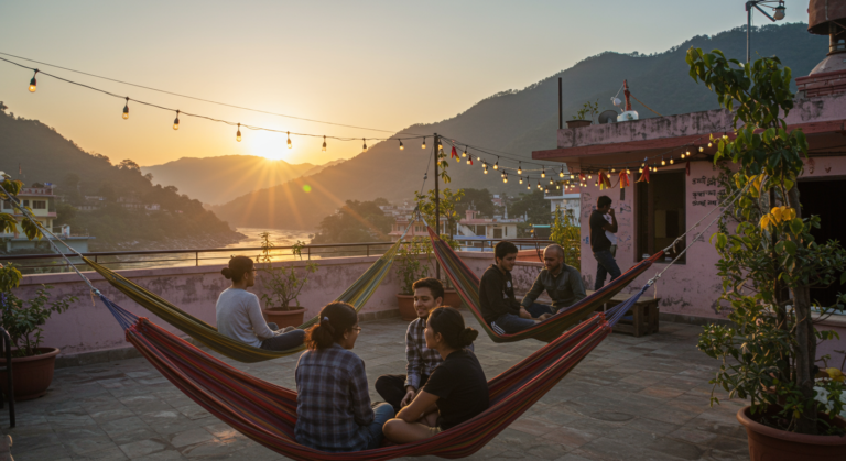 Image for the article 'Unveiling the Best Hostels in Rishikesh: Your Ultimate Guide to an Unforgettable Stay' regarding Tourism.