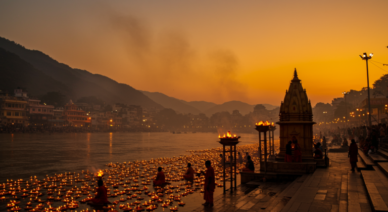Image for the article 'Unveiling the Spiritual & Cultural Rishikesh: A Journey to the Yoga Capital' regarding Tourism.