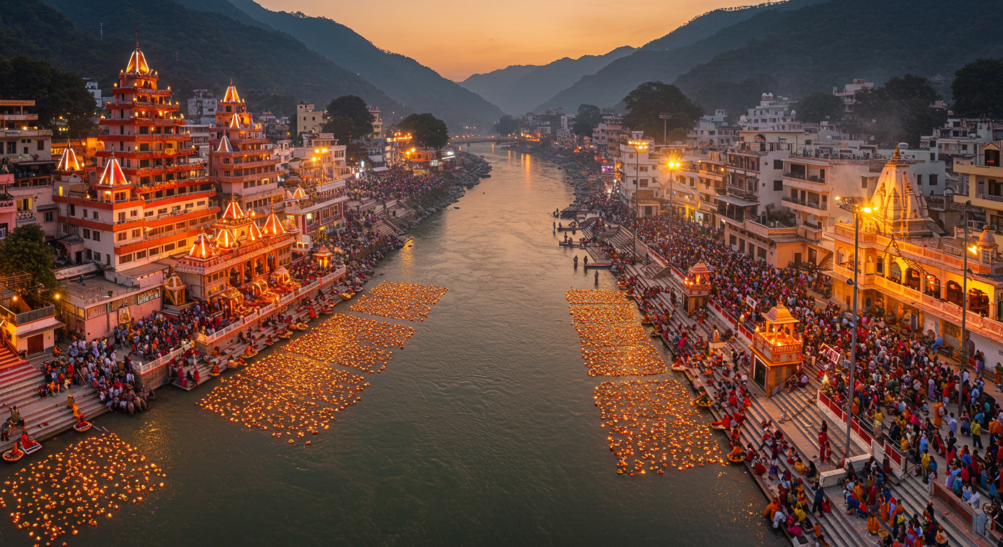 Image for the article 'Unveiling the Spiritual & Cultural Rishikesh: Your Ultimate Guide to the Yoga Capital' regarding Tourism.