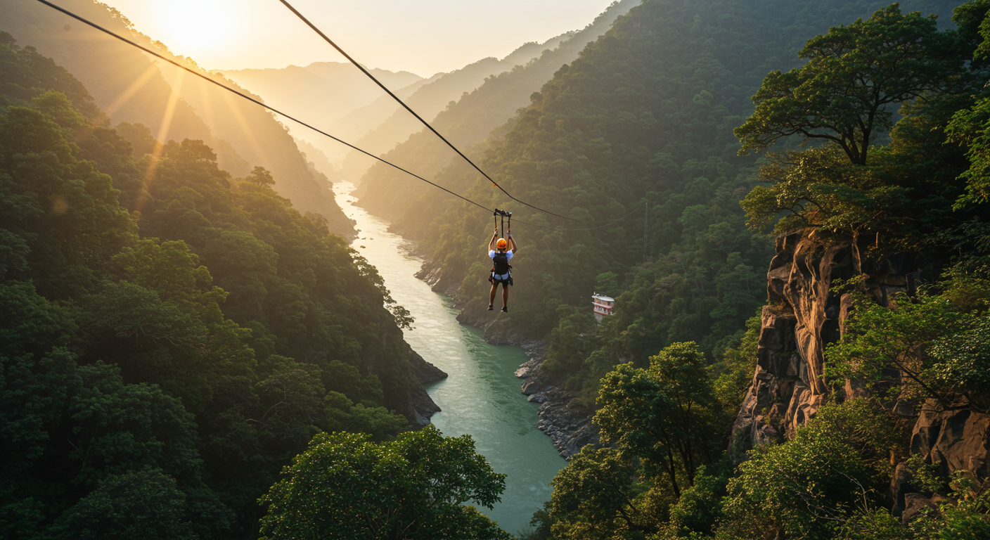 Image for the article 'What Defines BUCKETLISTT's Innovative Roller Coaster Zipline?' regarding Tourism.