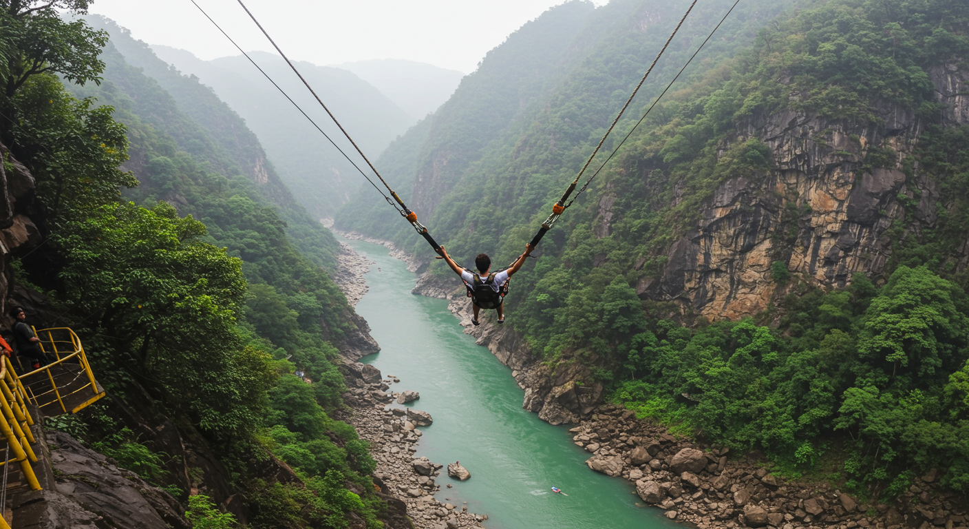 Image for the article 'Why BUCKETLISTT Giant Swing & Tower Swing the adventure capital is Your Next Leap' regarding Tourism.
