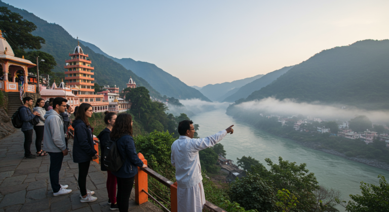 Image for the article 'Your BUCKETLISTT Guide to an Unforgettable Hot Air Balloon Rishikesh Experience' regarding Tourism.