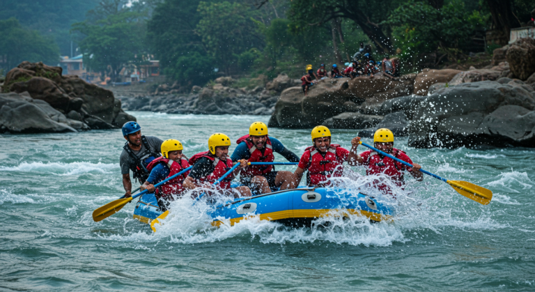 Image for the article 'Your Extreme River Rafting in Rishikesh Adventure Proof with BUCKETLISTT' regarding Tourism.